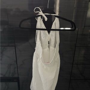 Pink Lily White Mini Dress. Never been worn!